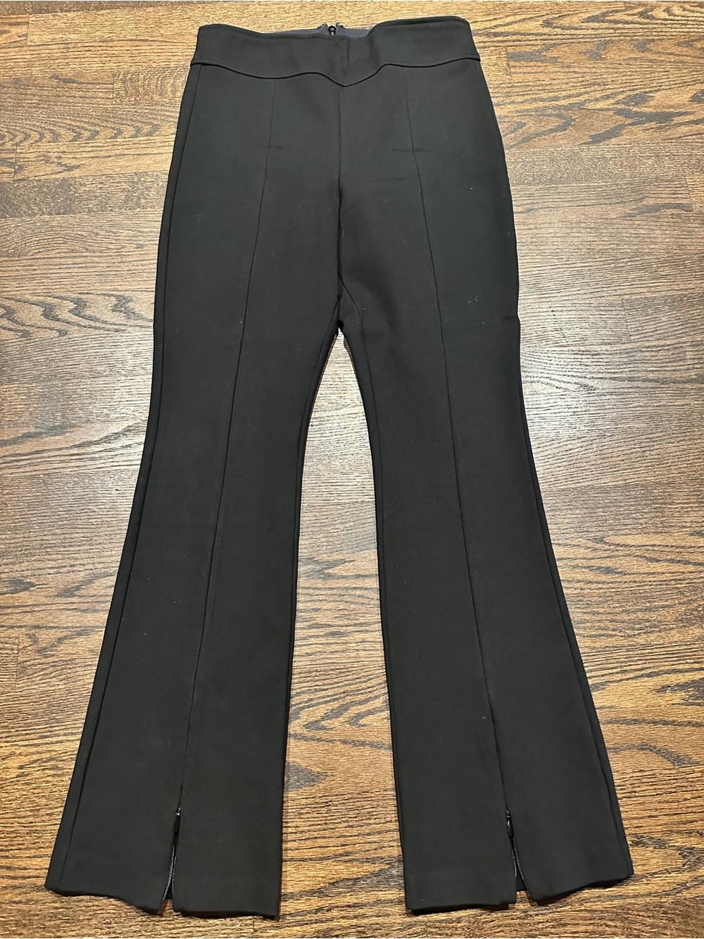 J. Crew Black Tailored Pants Italian fabric by Mario Bellucci Made in Italy